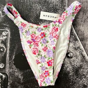PacSun Floral Bikini Bottom